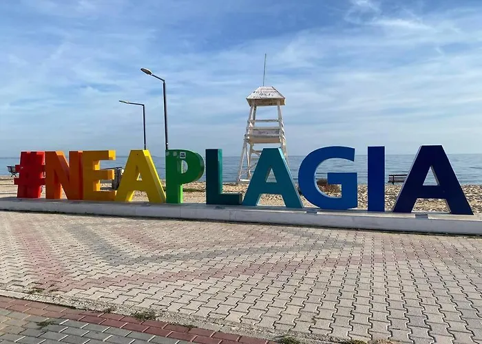 Goldfish Chalkidiki - Affordable Luxury Lägenhet Nea Plagia